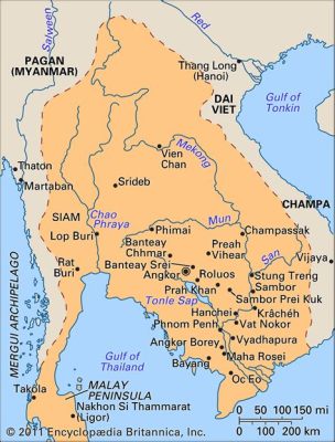 第3世紀タイの「クメール王朝の勃興」:  東南アジアにおける初期仏教の影響と大規模な都市建設の開始